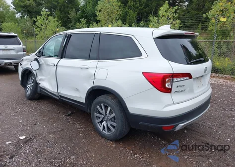 2022 Honda Pilot Awd Ex-L z USA, uszkodzony, nr VIN 5FNYF6H52NB020795